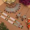 Multi Color Kundan Dulhan Set (BDL252MLT)