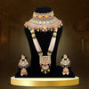 Multi Color Kundan Dulhan Set (BDL252MLT)