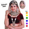 Multi Color Kundan Dulhan Set (BDL252MLT)