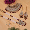 Maroon Color Kundan Dulhan Set (BDL252MRN)