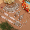 White Color Kundan Dulhan Set (BDL252WHT)