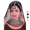 Maroon Color Kundan Dulhan Set (BDL253MRN)