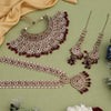 Maroon Color Kundan Dulhan Set (BDL254MRN)