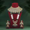 Green Color Kundan Dulhan Set (BDL256GRN)