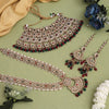 Maroon & Green Color Kundan Dulhan Set (BDL258MG)