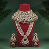 Maroon & Green Color Kundan Dulhan Set (BDL258MG)