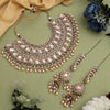 Gold Color Kundan Dulhan Set (BDL261GLD)