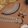 Maroon & Green Color Kundan Dulhan Set (BDL262MG)