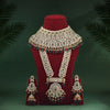 Maroon & Green Color Kundan Dulhan Set (BDL262MG)