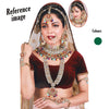 Green Color Kundan Dulhan Set (BDL263GRN)