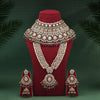 Rani & Green Color Kundan Dulhan Set (BDL263RNIGRN)