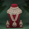 Pink & Pista Green Color Kundan Dulhan Set (BDL264PNKPGRN)