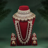 Maroon Color Meena Work Kundan Dulhan Set (BDL266MRN)