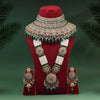 Green Color Kundan Dulhan Set (BDL268GRN)