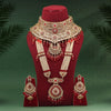 Red Color Kundan Dulhan Set (BDL271RED)