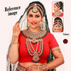 Maroon Color Kundan Dulhan Set (BDL273MRN)