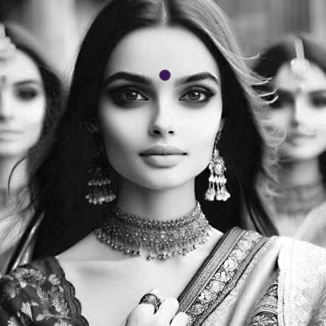 Assorted Color Plain Bindi Book For Women & Girls- Total Pieces- 576 (BND268CMB)