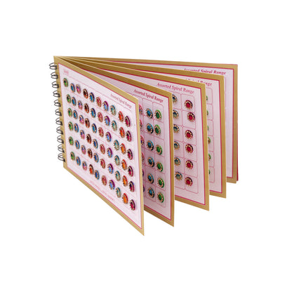 Assorted Color Bindi Book For Women & Girls- Total Pieces- 360 (BND277CMB)