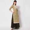 Mustard Yellow Color Straight Kurta (CK209MYW-L)