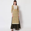 Mustard Yellow Color Straight Kurta (CK209MYW-L)