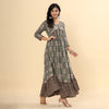 Grey Color Anarkali Kurta (CK213GRY-L)