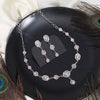 Rani Color American Diamond Necklace Set (CZN1027RNI)