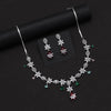 Multi Color American Diamond Necklaces Set