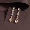 White Color American Diamond Necklace Set (CZN921WHT)