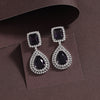 Purple Color American Diamond Necklace Set (CZN926PRP)