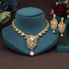 White Color American Diamond Necklace Set (CZN927WHT)