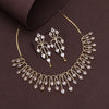 White Color American Diamond Necklace Set (CZN950WHT)