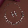 Multi Color American Diamond Necklace Set (CZN958MLT)