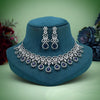 Blue Color American Diamond Necklace Set (CZN960BLU)