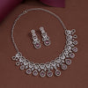 Light Pink Color American Diamond Necklace Set (CZN960LPNK)