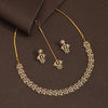 White Color American Diamond Necklace Set (CZN961WHT)