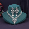 Rani Color American Diamond Necklace Set (CZN987RNI)