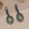 Multi Color Black Antique Earrings (DRKDE167MLT)