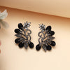 Black Color Black Antique Earrings (DRKDE171BLK)