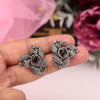 Black Color Black Antique Earrings (DRKDE172BLK)