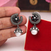 Black Color Black Antique Earrings (DRKDE173BLK)