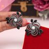 Black Color Black Antique Earrings (DRKDE174BLK)