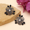 Black Color Black Antique Earrings (DRKDE174BLK)