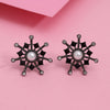 Black Color Black Antique Earrings (DRKDE175BLK)