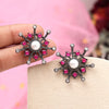 Rani Color Black Antique Earrings (DRKDE175RNI)