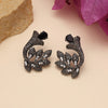 Black Color Black Antique Earrings (DRKDE176BLK)