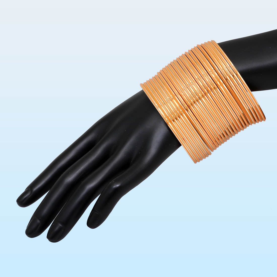 Peach Color 4 Set Of Fashion Bangles Combo Size(2 Set Of 2.6, 2 Set Of 2.8) FB201CMB