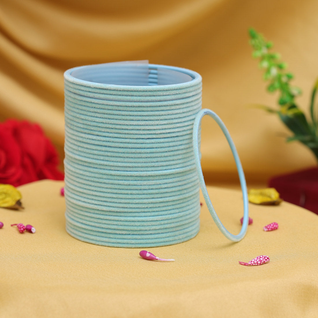 Surf Color 2 Set Of Fashion Bangles Combo Size: 2.10 (FB283CMB)