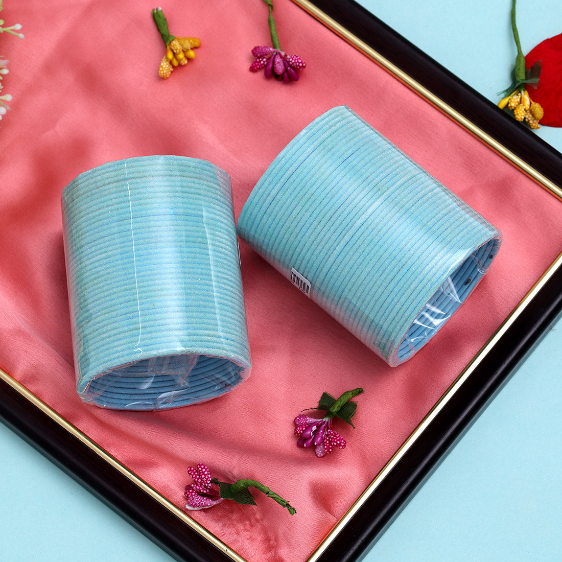 Surf Color 2 Set Of Fashion Bangles Combo Size: 2.10 (FB283CMB)