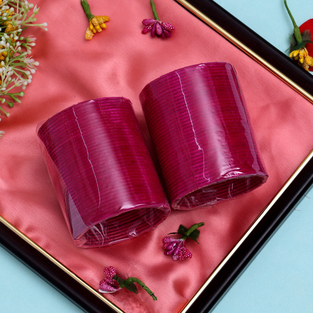 Rani Color 2 Set Of Fashion Bangles Combo Size: 2.10 (FB285CMB)