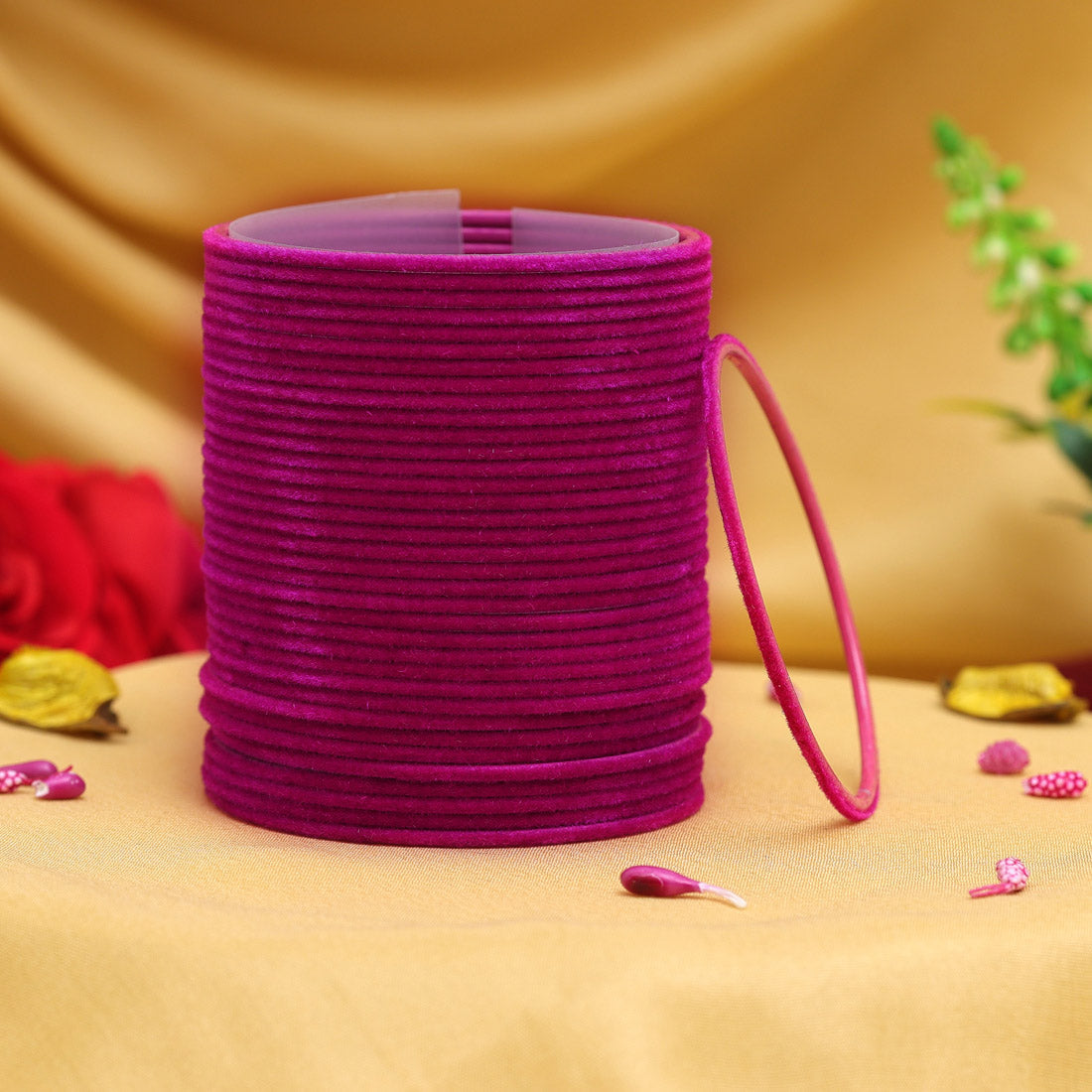 Rani Color 2 Set Of Fashion Bangles Combo Size: 2.10 (FB285CMB)